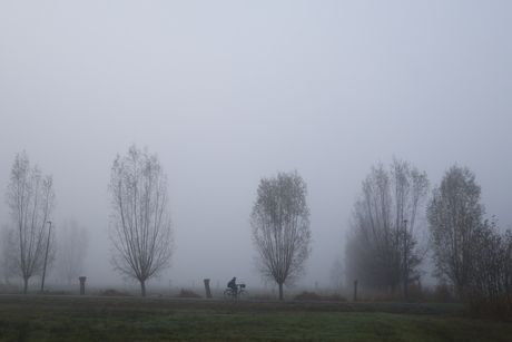 Hoe sterk is de eenzame fietser