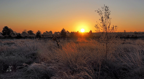 Mooie zonsopkomst