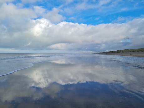 Castricum in de wolken