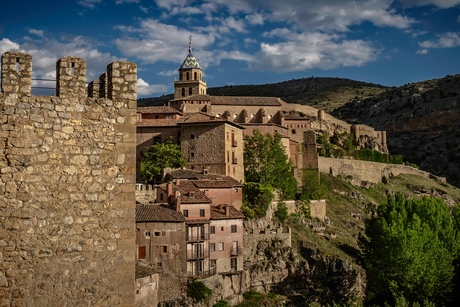 Stadsgezicht op Albarracin