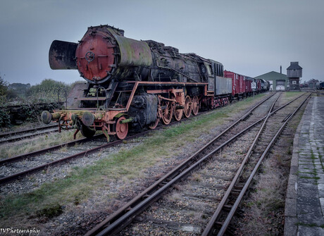 An abandoned train