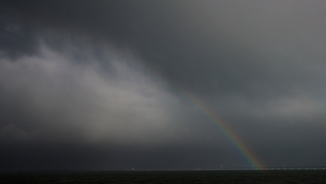 Bui met regenboog 