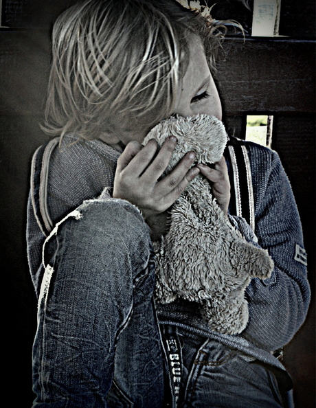 vinny en knuffel