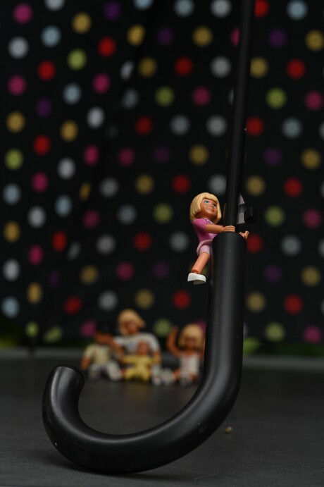 Macro tafelreeltje Lego