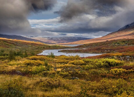 Herfst in Noorwegen.