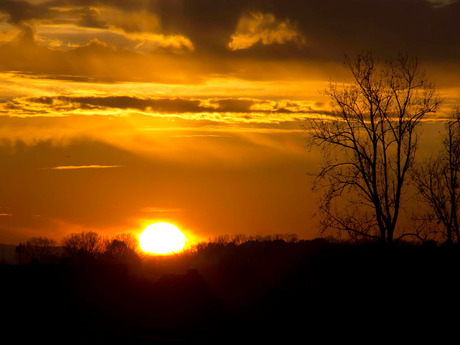 zonsondergang