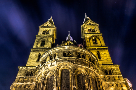 Munsterkerk Roermond at night
