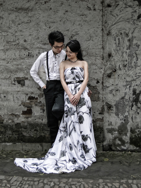 Bruidspaar in Suzhou 