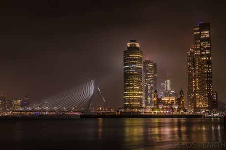 Nacht fotografie Rotterdam