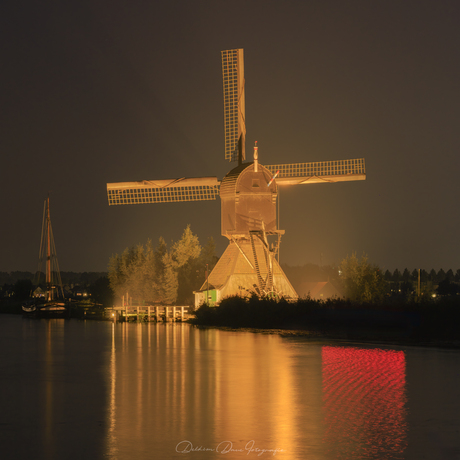 Kinderdijk molen. 