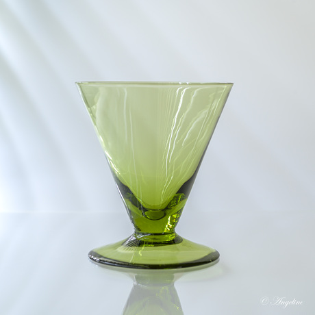 Portret van een glas