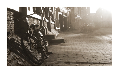 Lonely streets of Haarlem