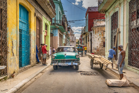 Straat in Havana