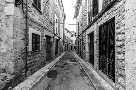 Straatje in Sóller Mallorca