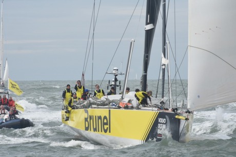 Brunel VOR2018 race 2 scheveningen