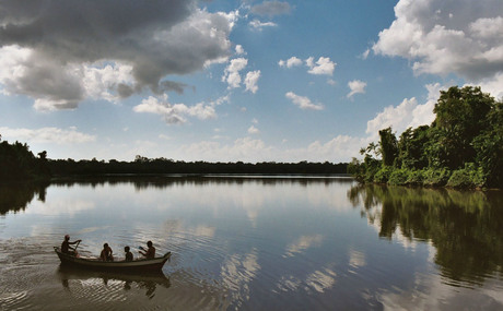 Vissen in de Amazone