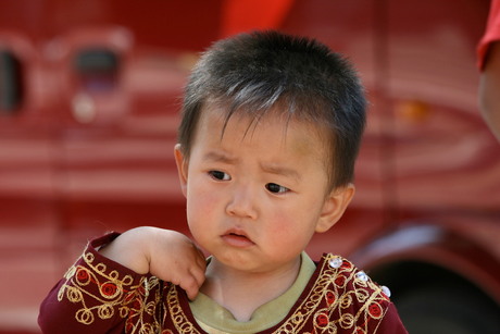 Islamitisch jongetje in China