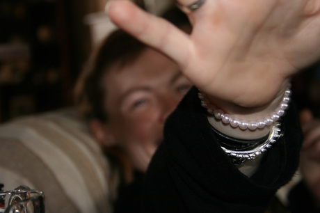 Neeeee, ik wil niet op de foto!