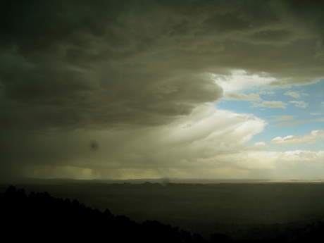 zwaar onweer @ grand canyon