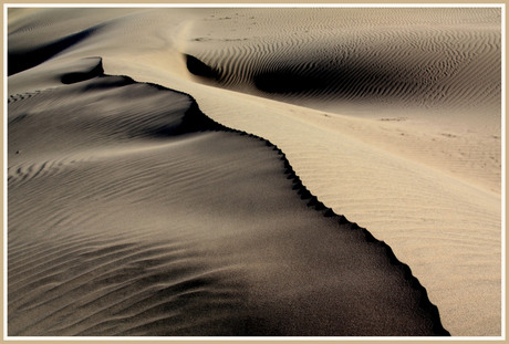 Zandduinen van Ica in Peru