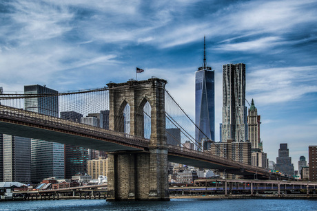 Brooklyn Bridge en Tower 1