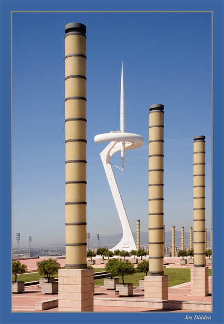 Olympische zendmast op Montjuïc