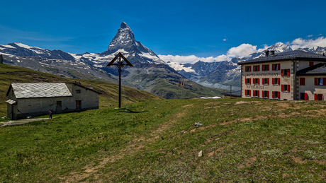 Matterhorn, Riffelalp, Zermatt, Wallis, Schweiz