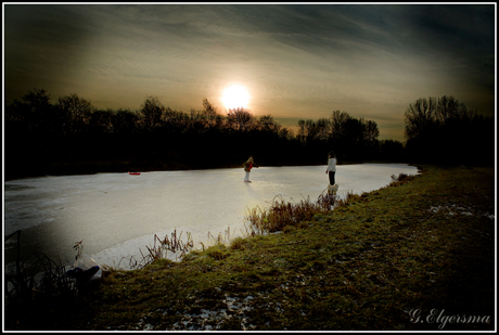 eindelijk schaatsen