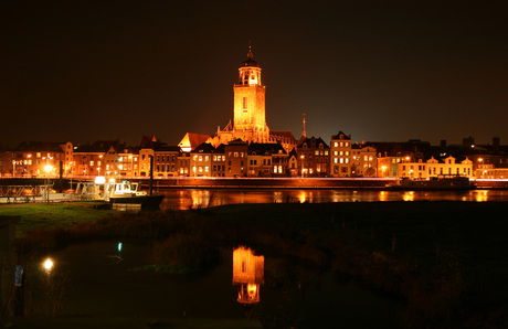 Deventer bij nacht