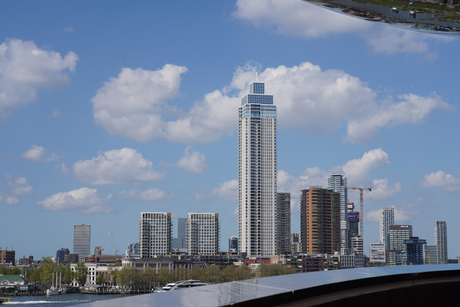 Zicht op Rotterdam
