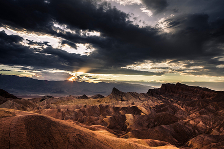 Death valley sunset