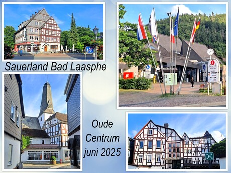 Collage Sauerland Bad Laasphe nr13 tevens Laatste compo fotos div juni 2025