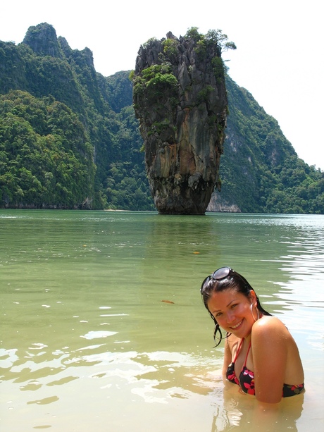 Bond Girl @ James Bond Island