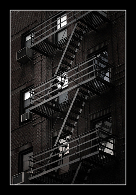 New York - Fire escapes