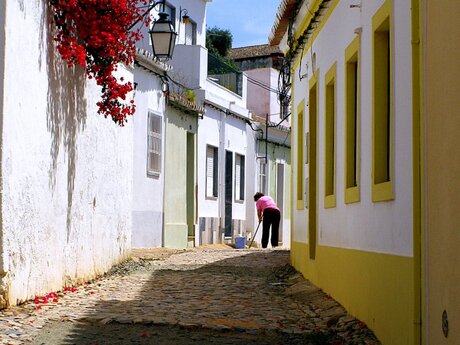 Straatje in Tavira