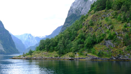 Fjorden in Gudvangen