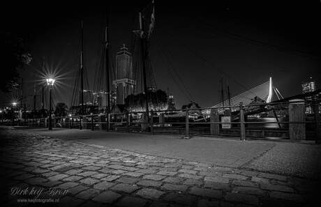 Rotterdam by night.