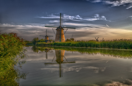 Kinderdijk molens september 2021