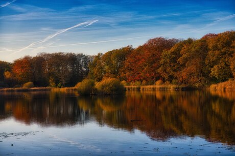 Indian summer in Enschede Lonnekermeer