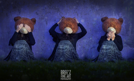 See no evil, hear no evil, speak no evil.