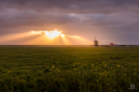 Molen onder jacobsladder