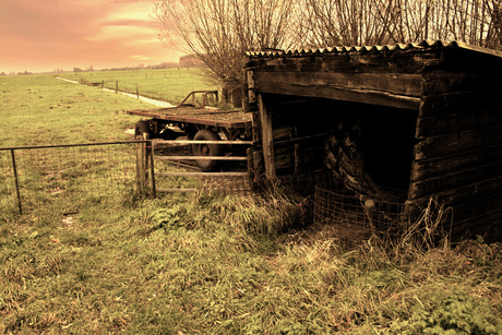 treurig landschap