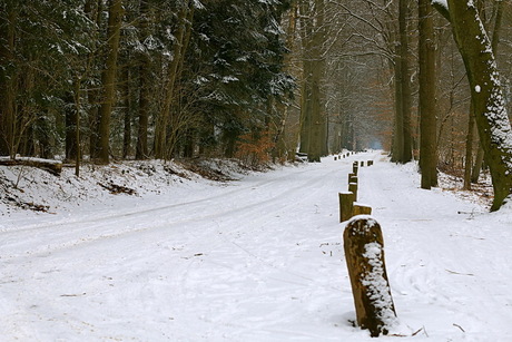 onverwachts toch nog sneeuw