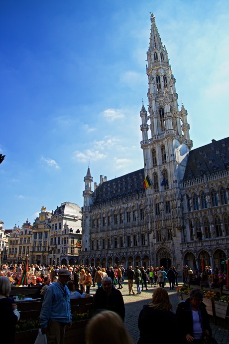De grote markt in Brussel
