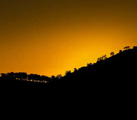 Lesvos zonsondergang