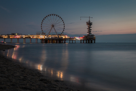 Scheveningen in the evening