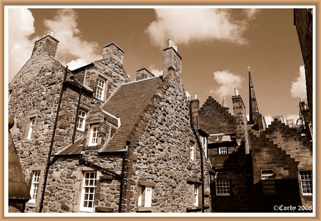 Entering the Royal Mile