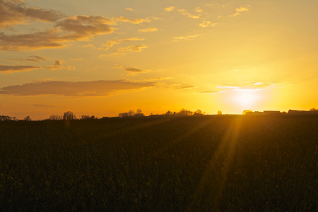 zonsondergang