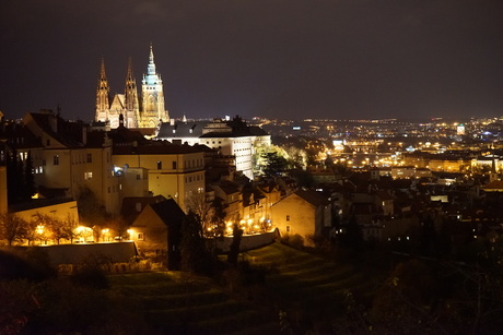 Praag by night