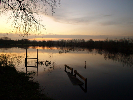 Dommel bij hoogwater